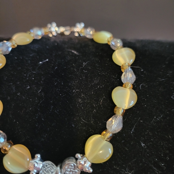 Woman's Butterscotch Yellow Bracelet - Picture 4 of 8